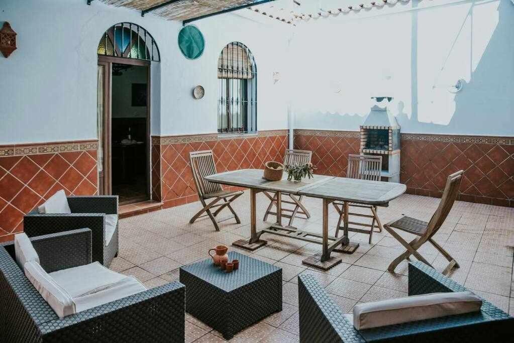 Casa Rural Con Jacuzzi, Sauna, Barbacoa Y Barra Cabeza la Vaca Exteriör bild