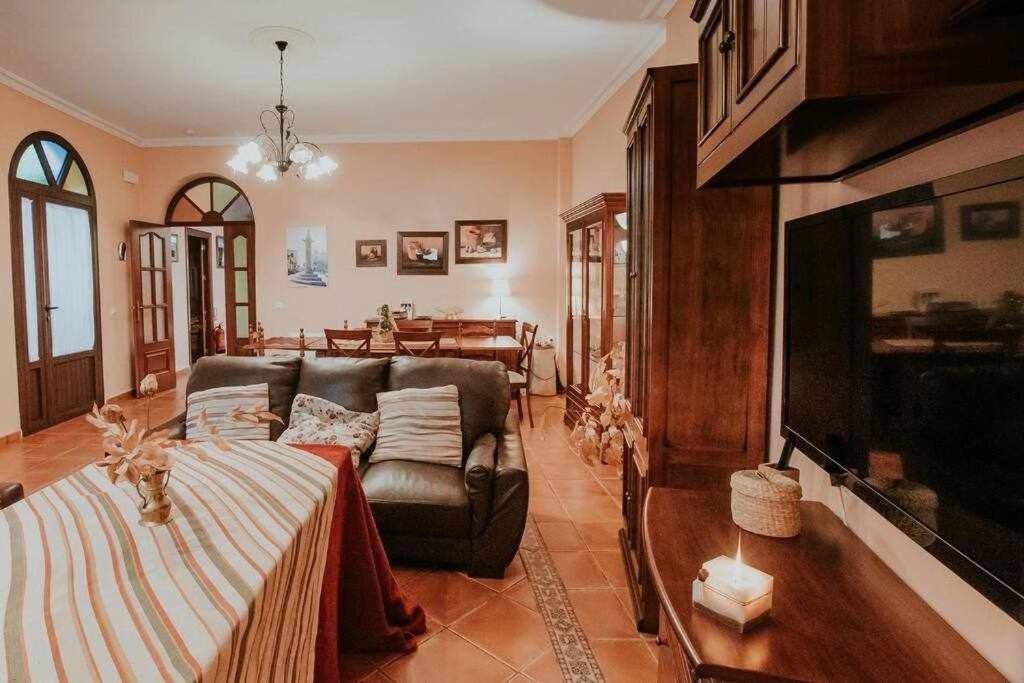 Casa Rural Con Jacuzzi, Sauna, Barbacoa Y Barra Cabeza la Vaca Exteriör bild