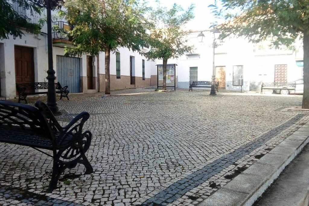 Casa Rural Con Jacuzzi, Sauna, Barbacoa Y Barra Cabeza la Vaca Exteriör bild
